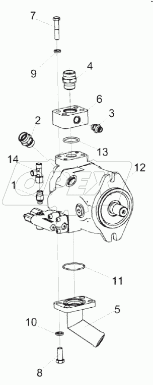  Гидронасос КВК-2-0602100