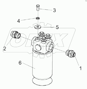  Фильтр напорный КВК-6-0604330