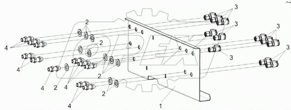  Панель диагностики КВК 0604410Б