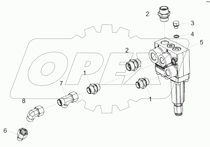  Клапан зарядки пневмогидроаккумулятора КВК-2-0606380