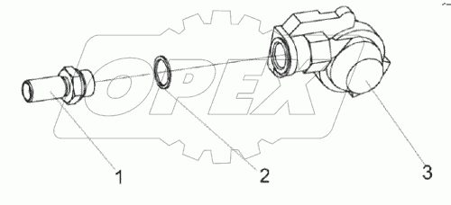  Головка соединительная КВК 0800120