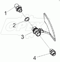  Кран КВК 0800280