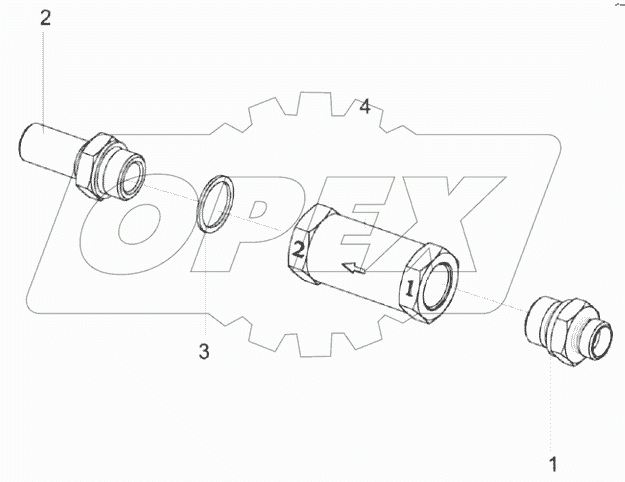  Клапан обратный КВК-6-0801080