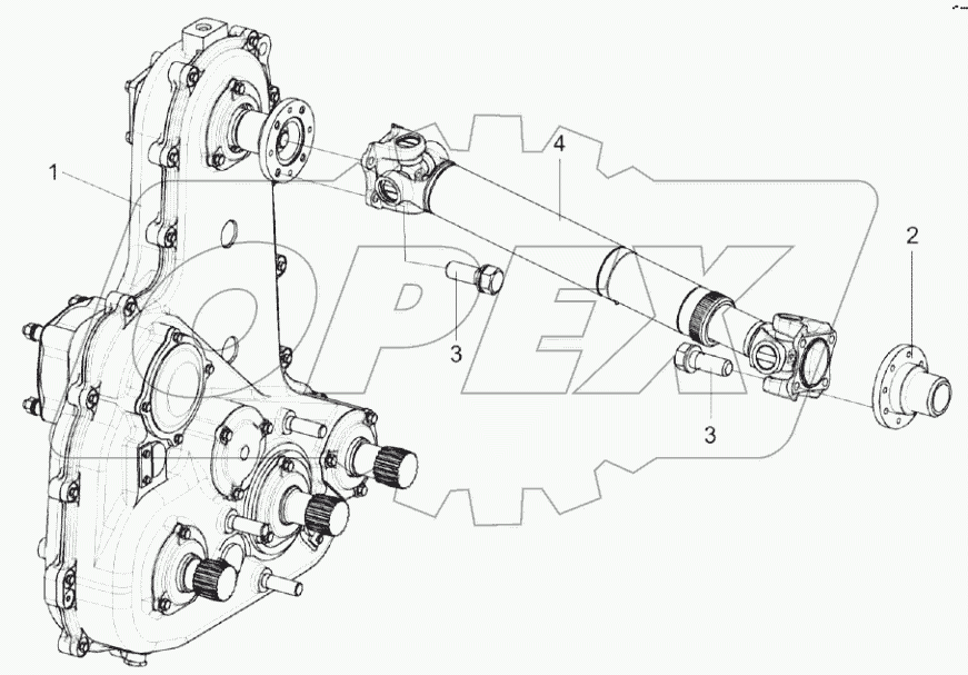  Установка карданного вала