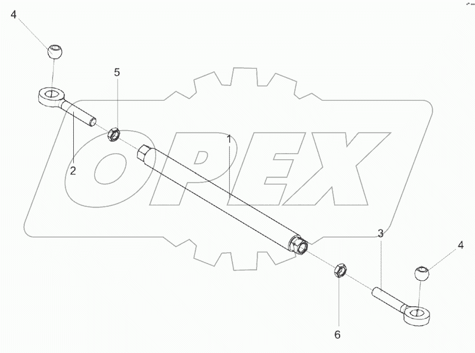  Тяга КВК 0110050