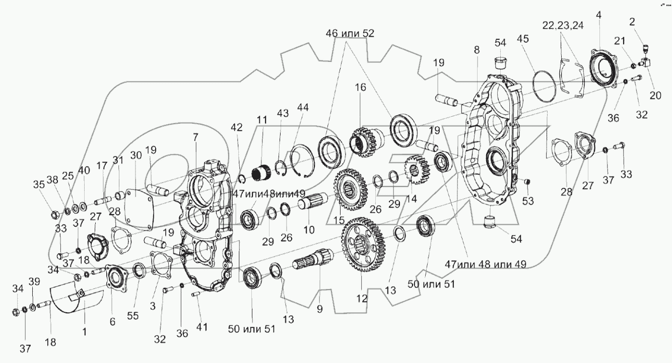  Редуктор КВК 0104100А