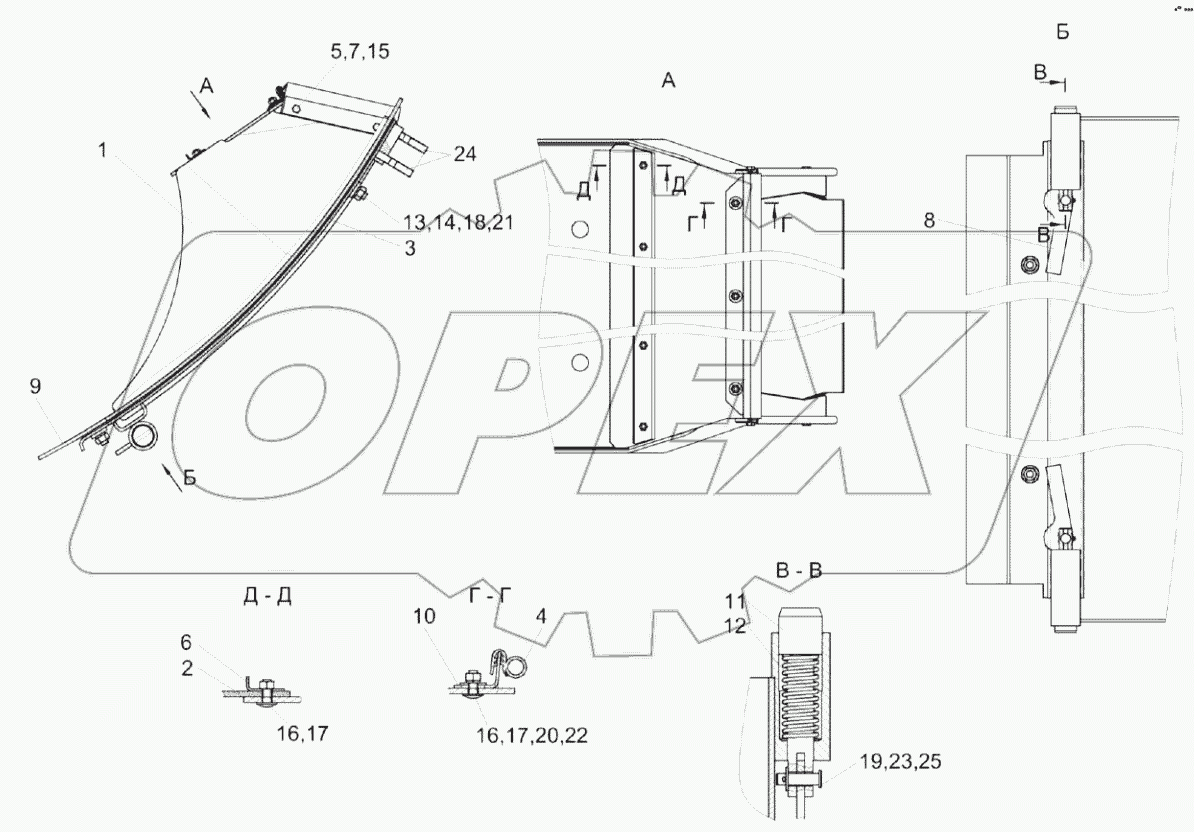 Камера приемная КВК 0141100