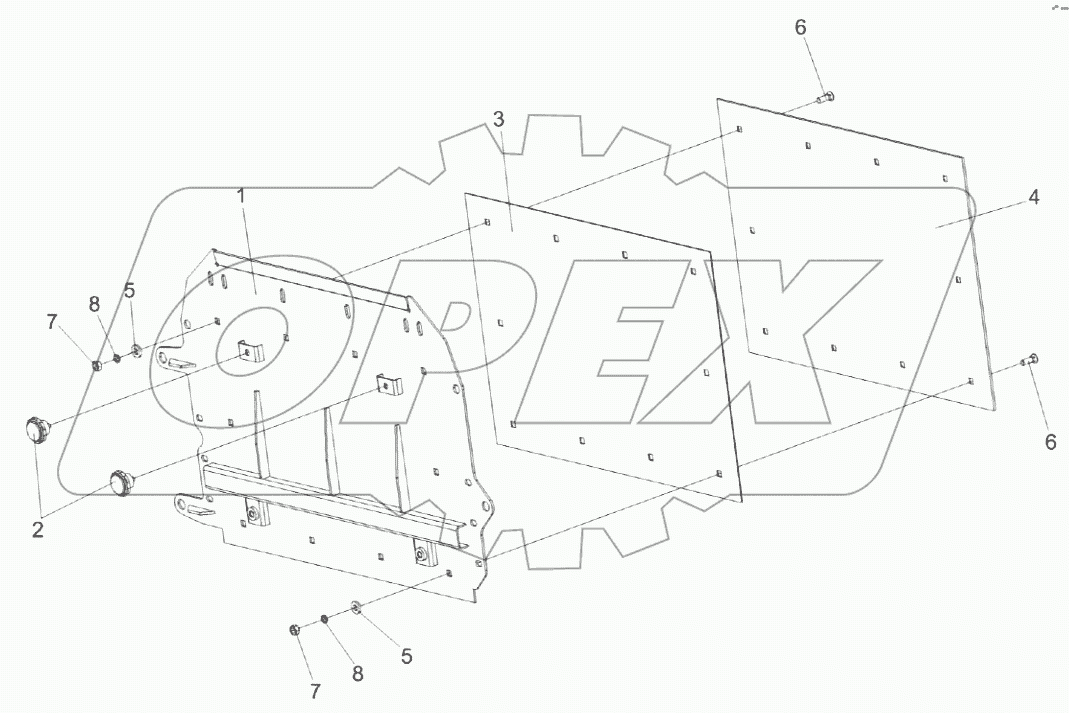  Поддон КВК 0142150
