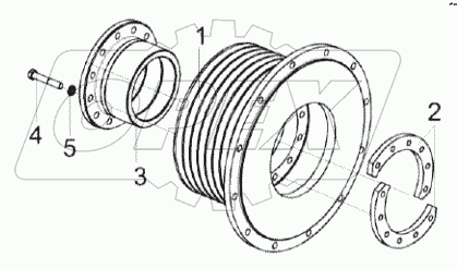 Шкив КВК 0151100