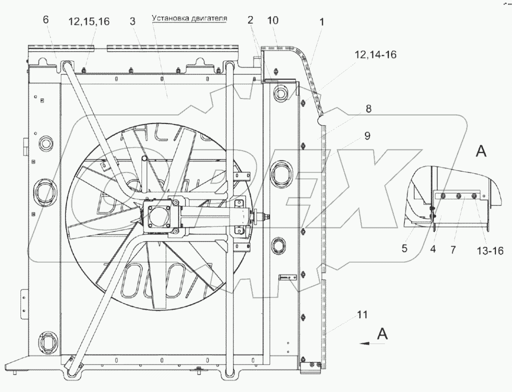  Установка уплотнений КВК 0156000