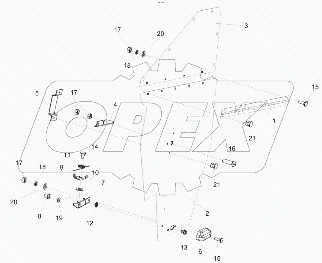  Ограждение КВК-1-0900070