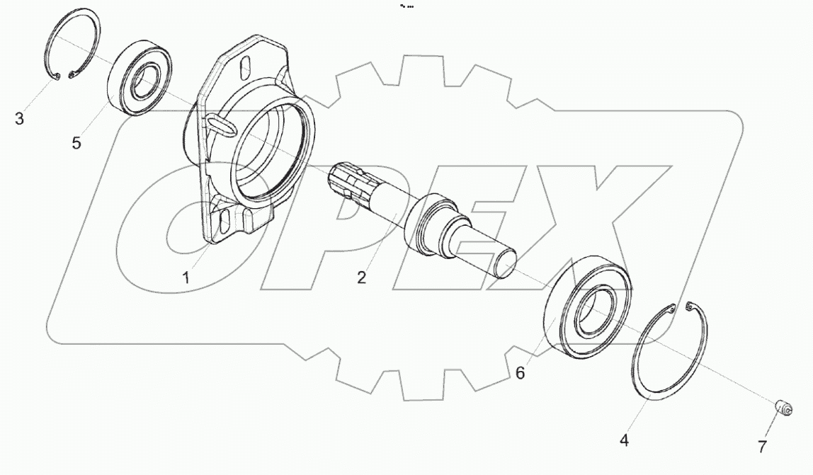  Контрпривод КВК-1-0906020Б