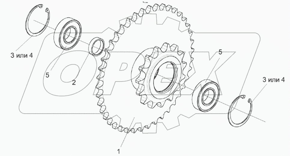  Звездочка КВК 0900100