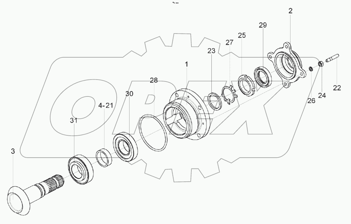  Стакан КВК 0925110