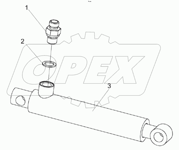  Гидроцилиндр КВС-4-3912510