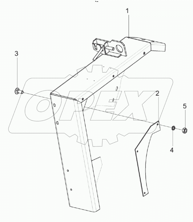  Боковина КВК-1-0900160