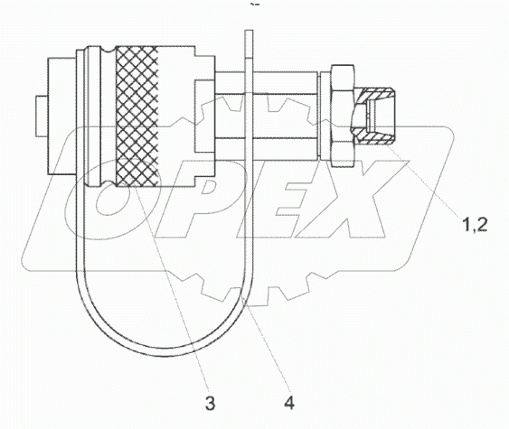  Полумуфта КВК 0912680