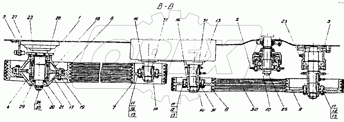 Молотильно-сепарирующее устройство (КЗР0101000Б)