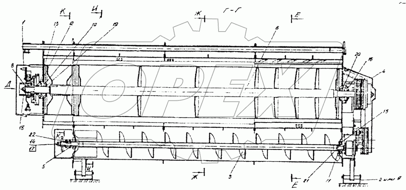 Молотильно-сепарирующее устройство (КЗР0101000Б)