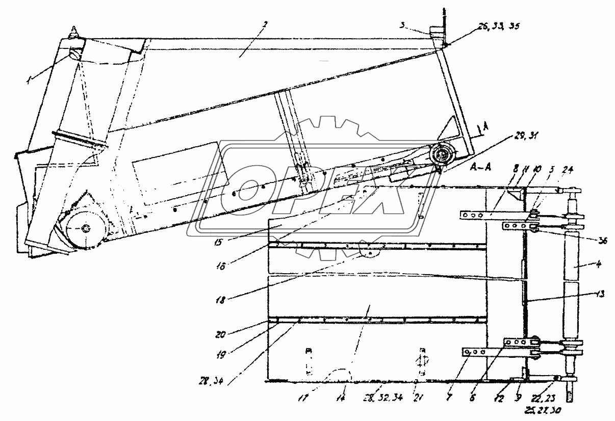 Бункер зерновой (КЗР0203000В)