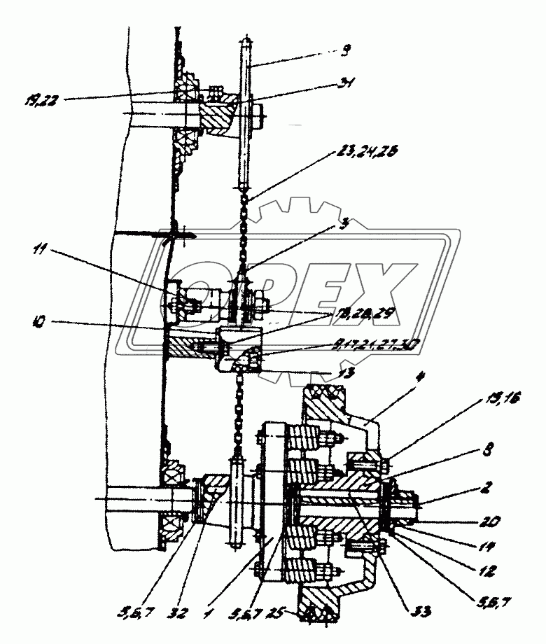 Шкив (КЗР0202840А)