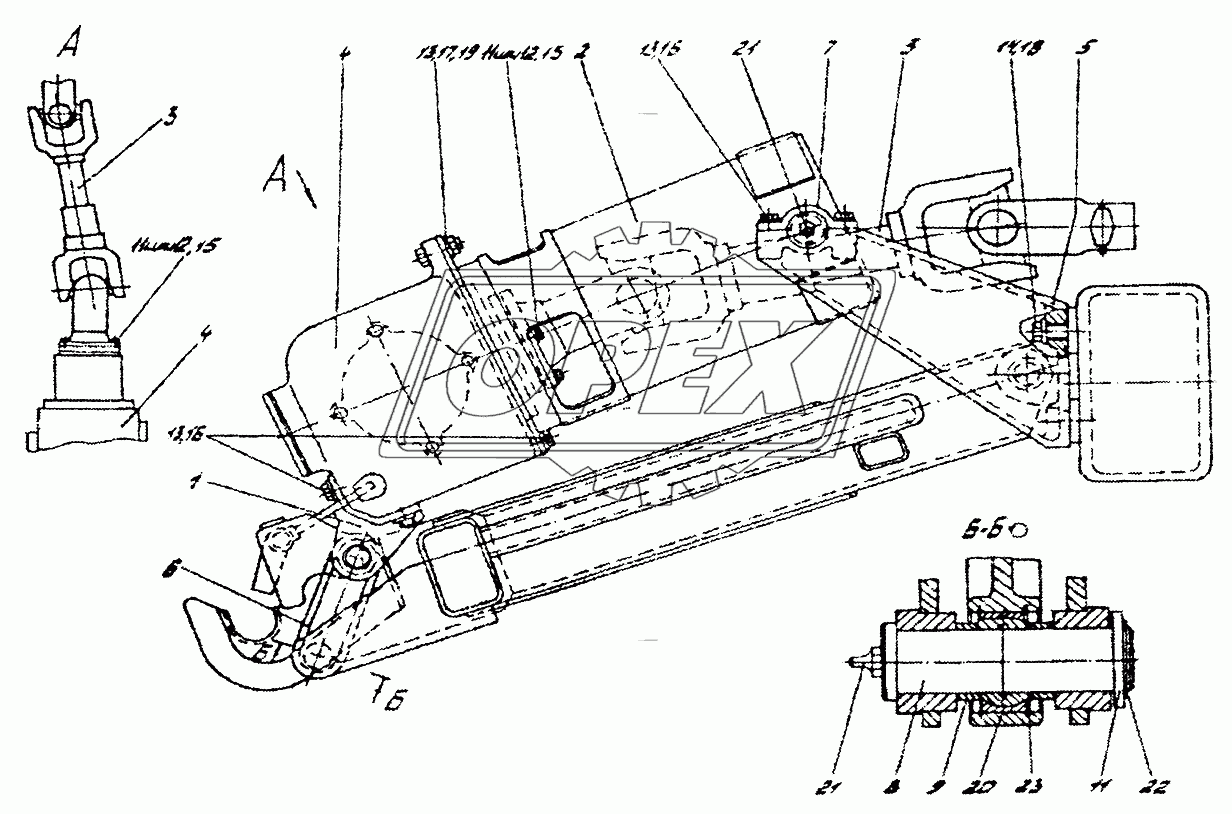 Установка редуктора (КЗР0100010Б)