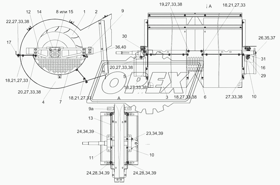 Вентилятор КЗК-10-0217000