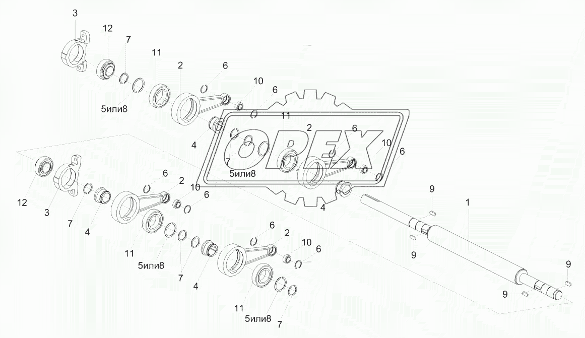 Вибропобудитель КЗК-10-0226100