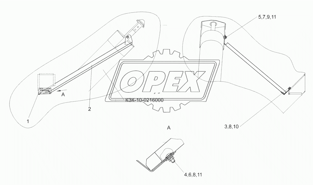 Пробоотборник КЗК-10-0229350