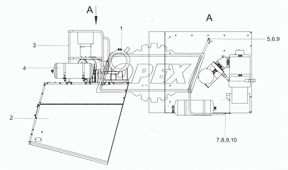 Установка капота КЗК-10-0228310-04