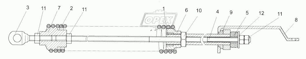 Пружина КЗК-10-0100580