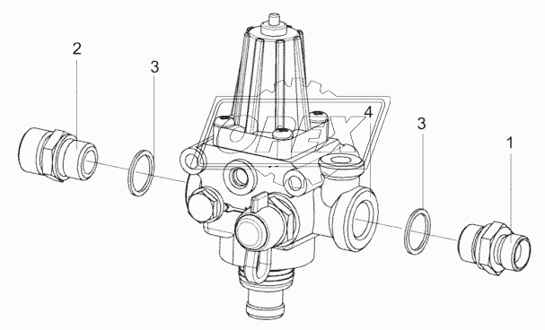 Регулятор давления КЗК-10-0800190