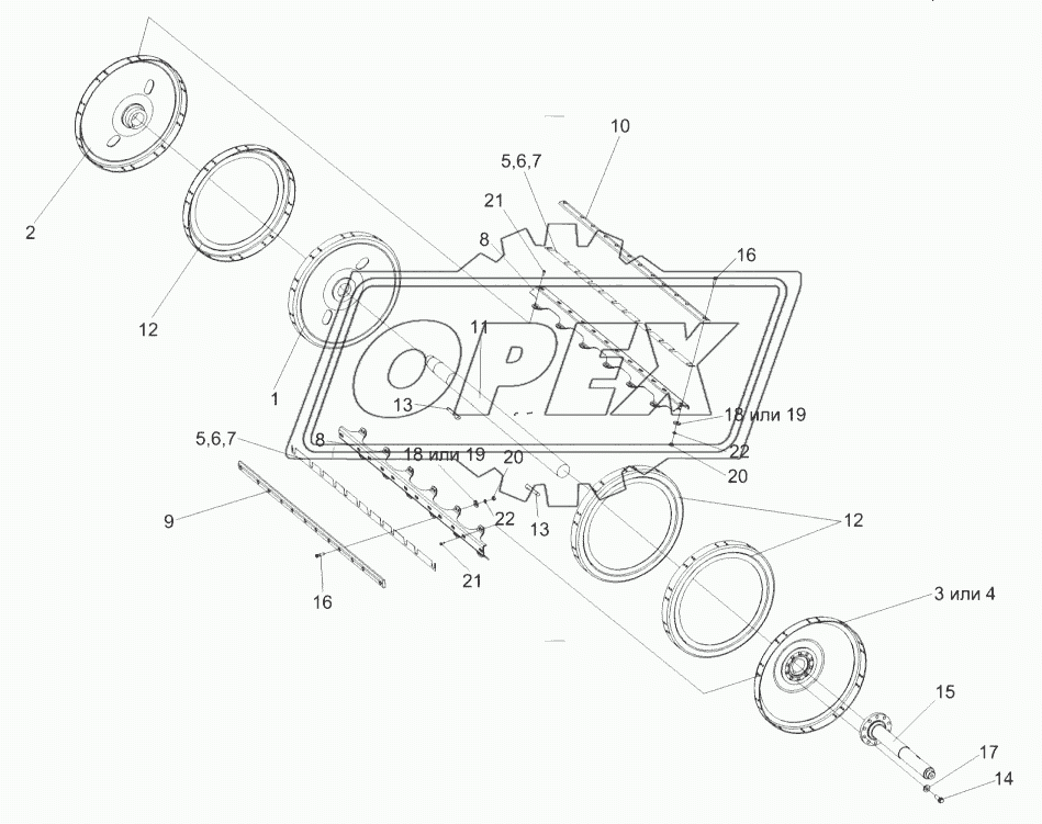 Барабан молотильный КЗК-10-0104100