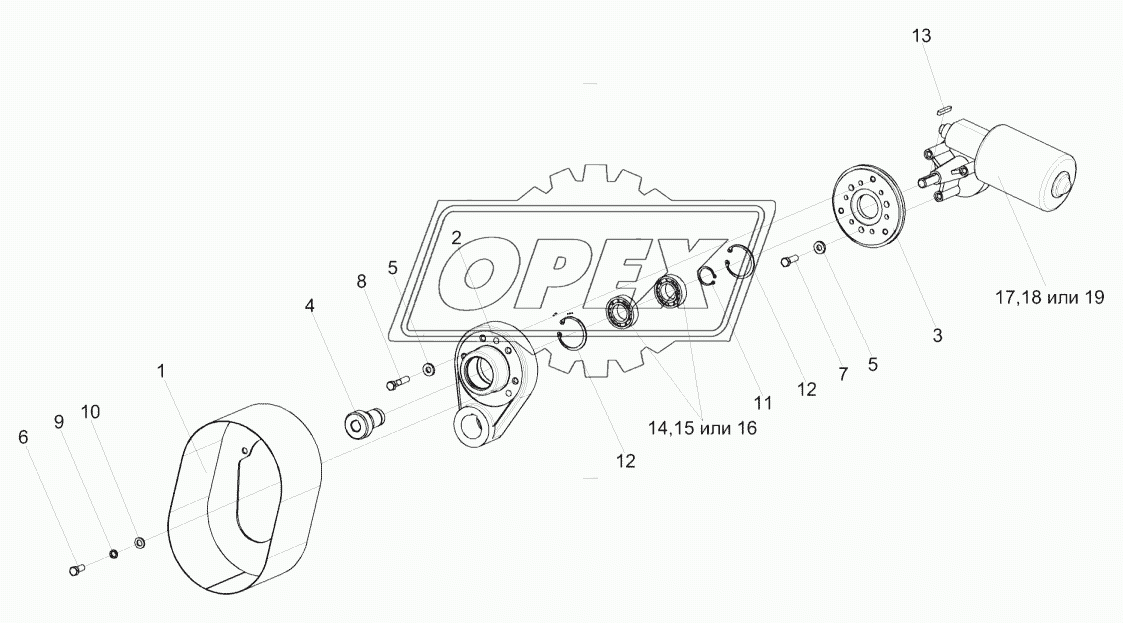 Привод КЗК-12-0202690А