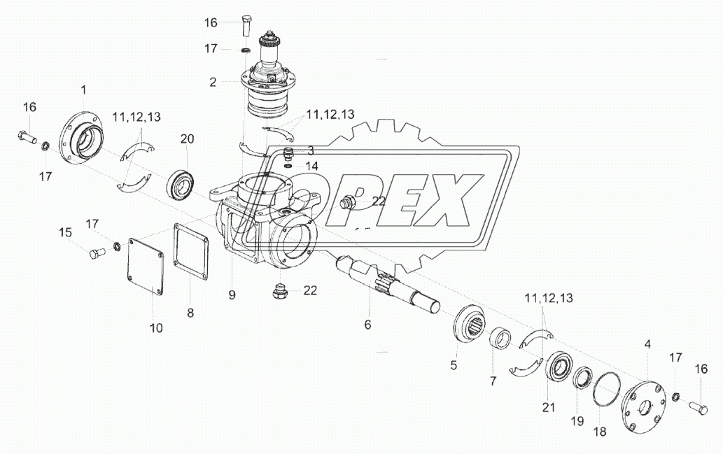 Редуктор КЗК-12-0209100-01