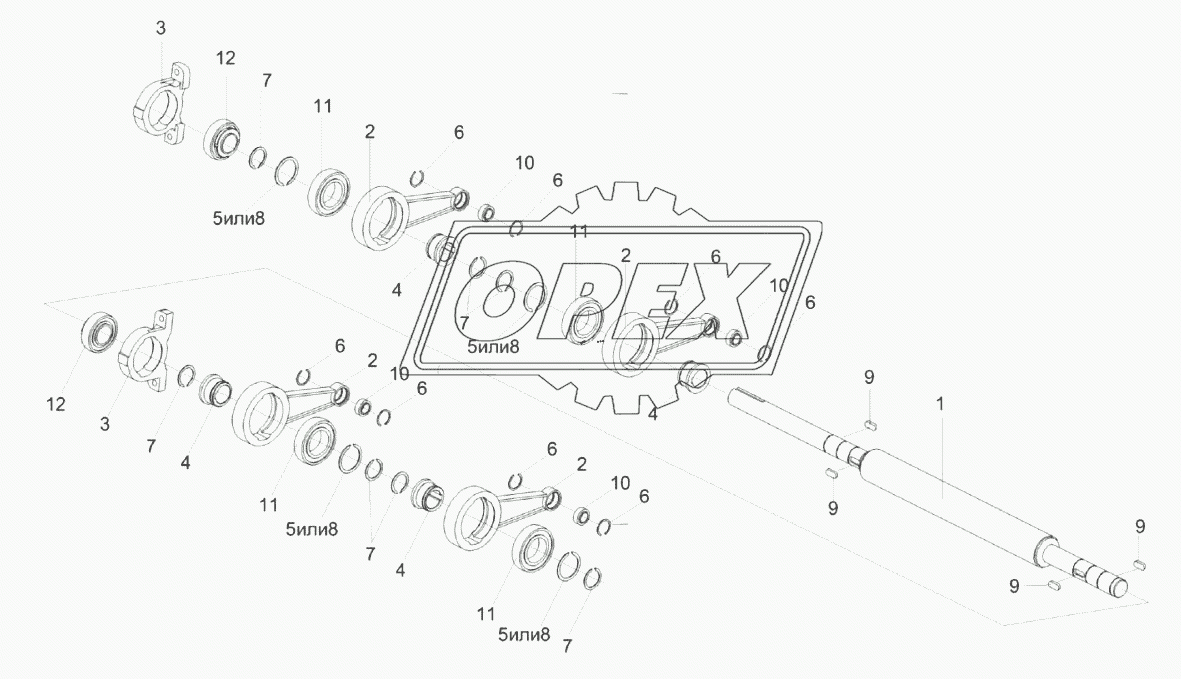 Вибропобудитель КЗК-10-0226100