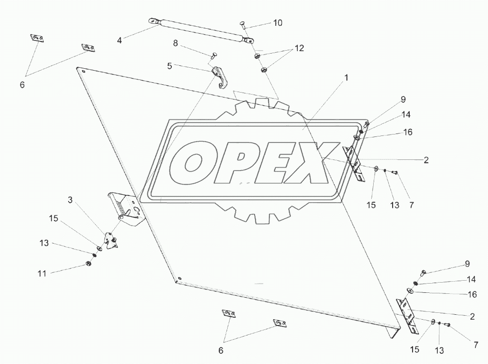 Установка крыши КЗК-12-0124000А