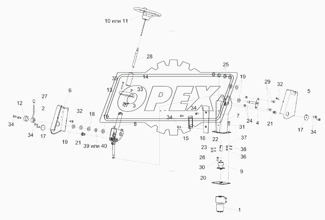 Рулевая колонка КВС-1-0129230-01