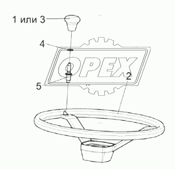 Колесо рулевое УЭС 0302560