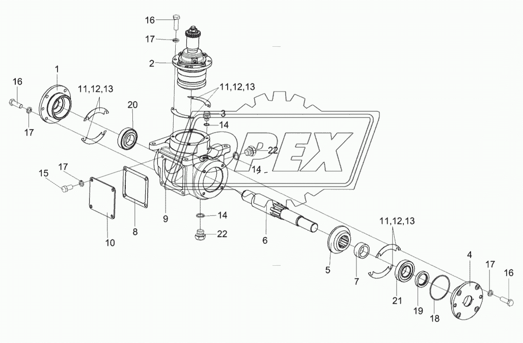 Редуктор КЗК-12-0209100-01