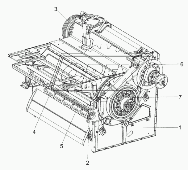 Аппарат молотильный КЗК-10-4-0102000