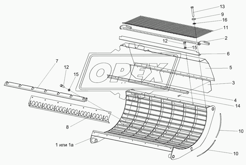 Подбарабанье КЗК-10-0103000