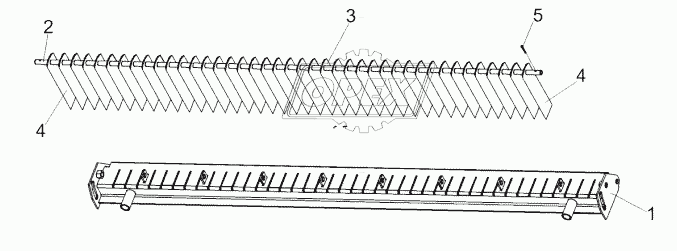 Опора ножевая КЗК-10-0290030А