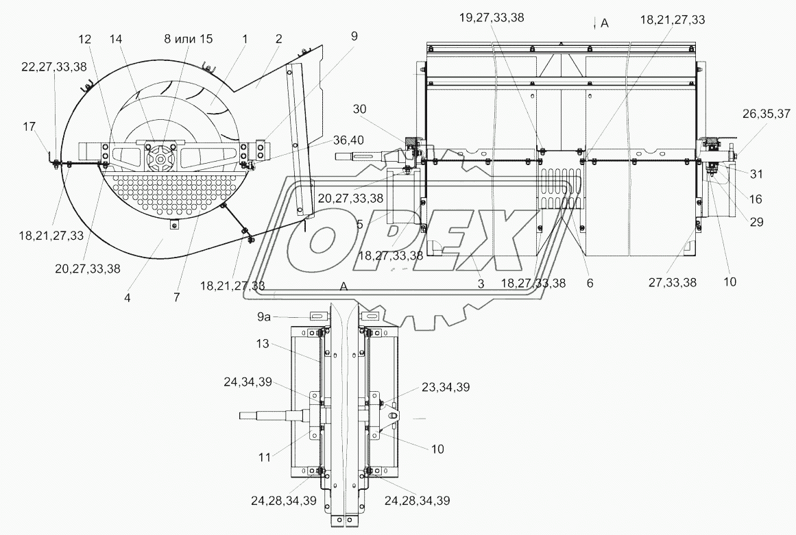 Вентилятор КЗК-10-0217000