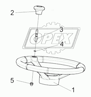 Колесо рулевое УЭС 0302560