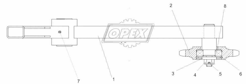 Рычаг КЗК-10-0100680А