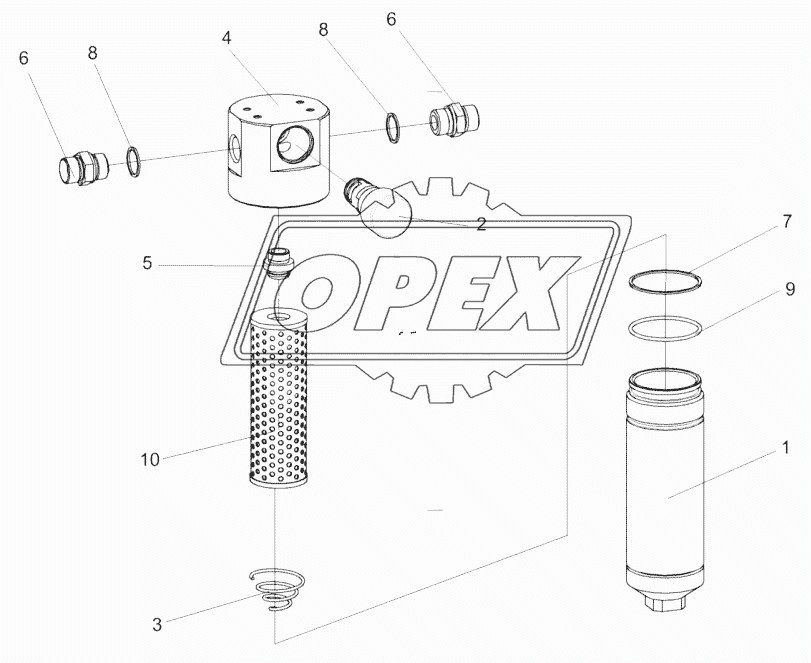 Фильтр напорный КЗК-12-0602570