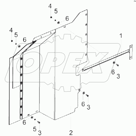  Установка щитка КЗК-8-0100200