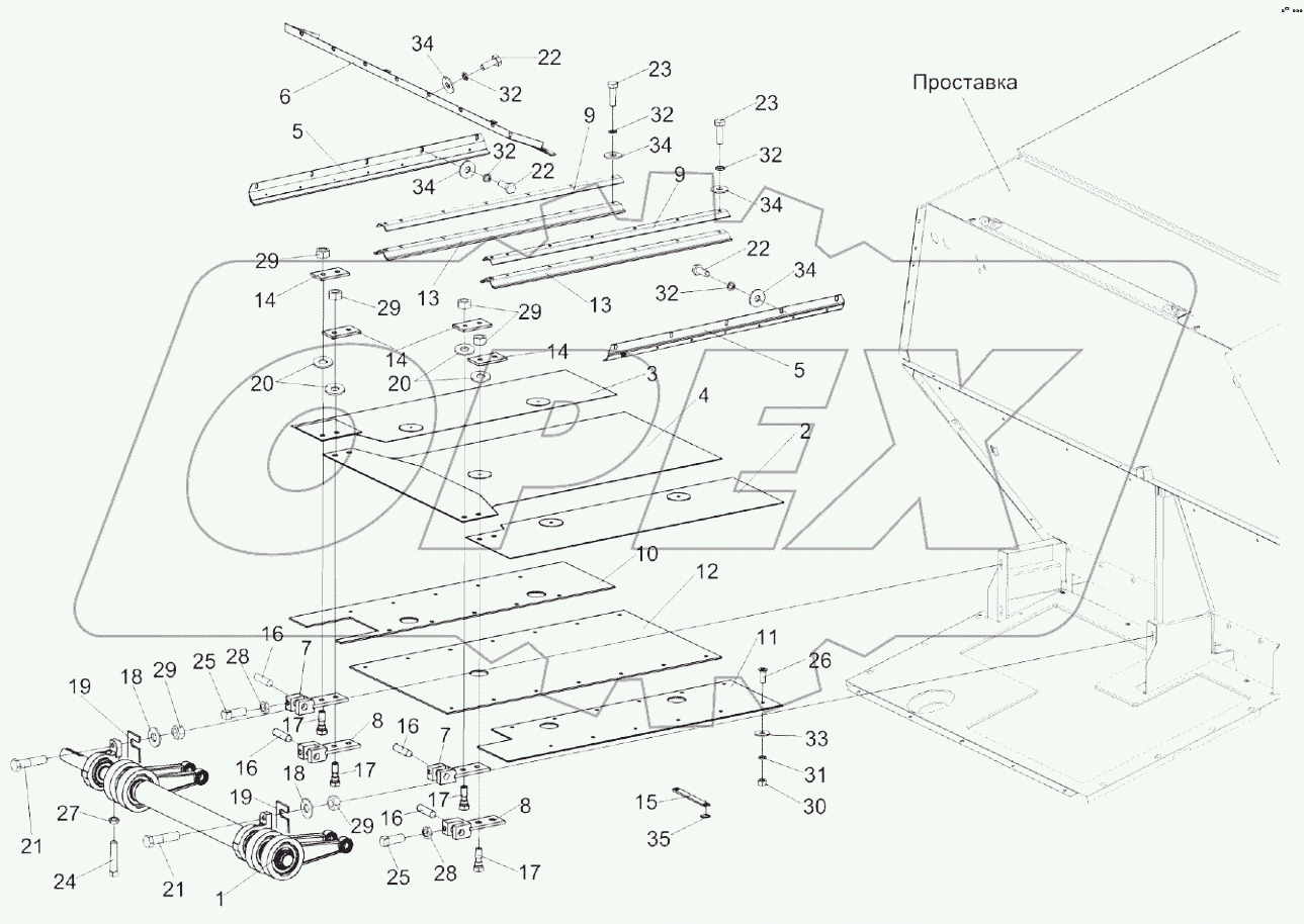 Установка вибродна КЗК-7-0226000