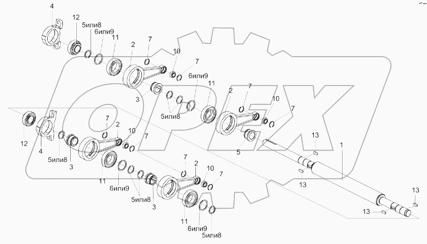  Вибропобудитель КЗК 0226010А